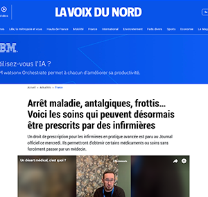 Arrêt maladie, antalgiques, frottis… Voici les soins qui peuvent désormais être prescrits par des infirmières