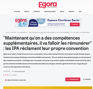 Les IPA réclament leur propre convention